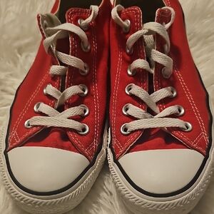 Classic Red Kids Sneakers